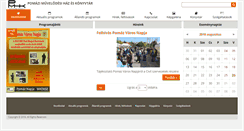 Desktop Screenshot of pmhkpomaz.hu